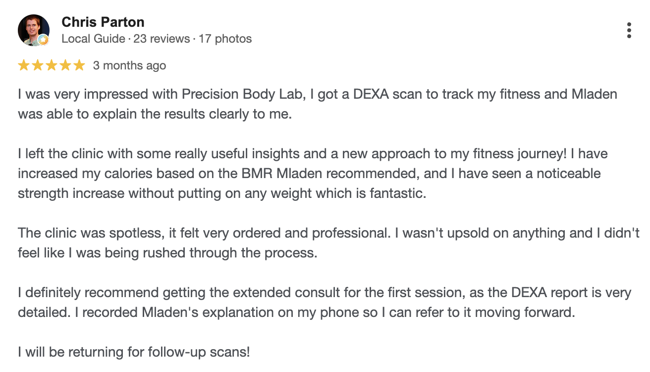 Google review